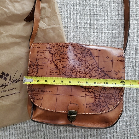 Patricia Nash Leather Saddle Bag - Picture 12 of 14